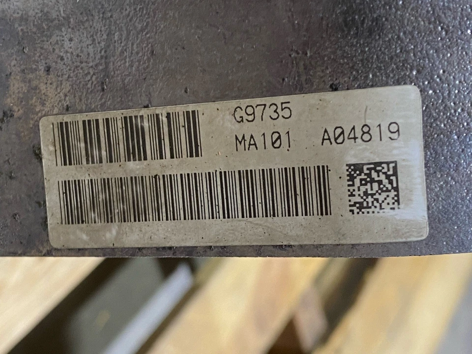 2010 Porsche 911 ,997 Carrera 4S 3.8L MA101 Engine Crankcase Block OEM Damaged ￼ - Image 3 of 4