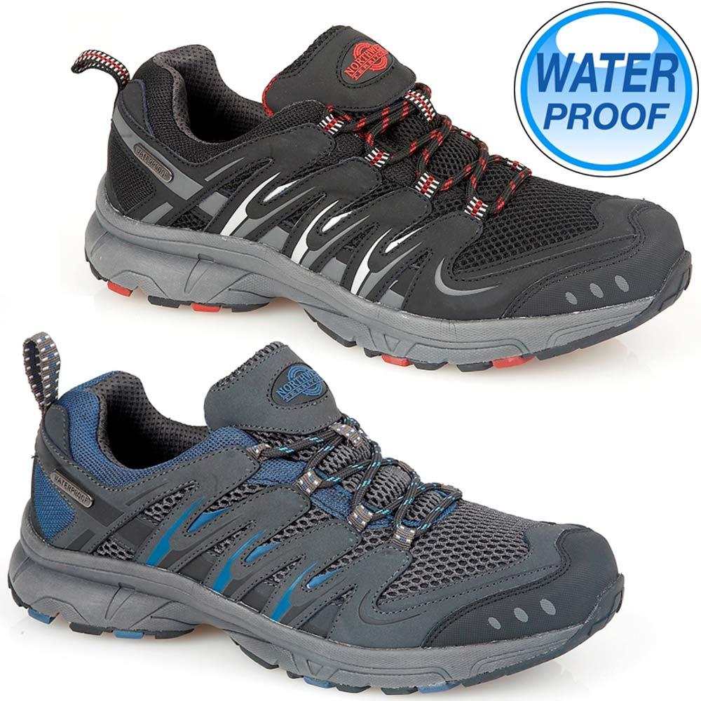 Para Hombres Cuero Caminar Senderismo Entrenadores Impermeable NORTHWEST Zapatos Botas De Trekking Para Hombres Cuero Caminar Senderismo Entrenadores Impermeable De NORTHWEST Zapatos Botas De Impermeable Trekking 4f4ec9