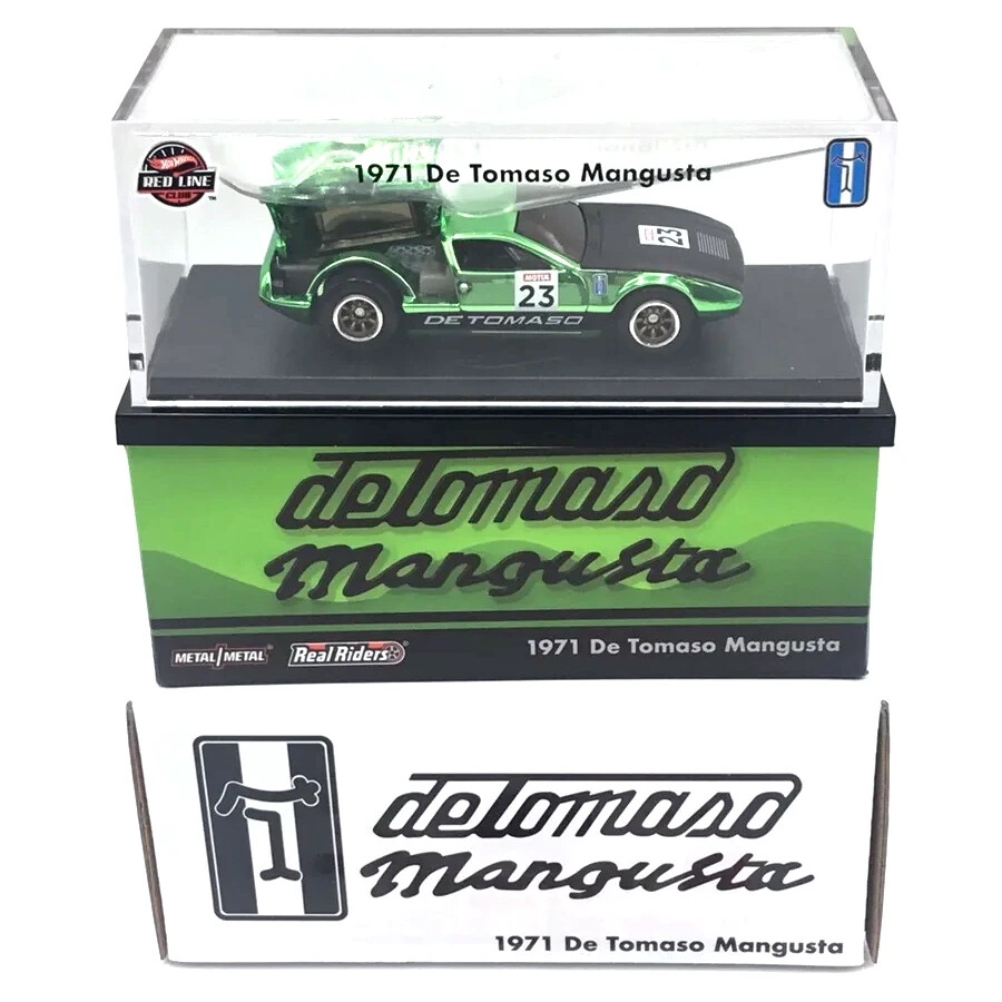 Hot Wheels RLC Exclusive 1971 De Tomaso Mangusta Kid Diecast Model