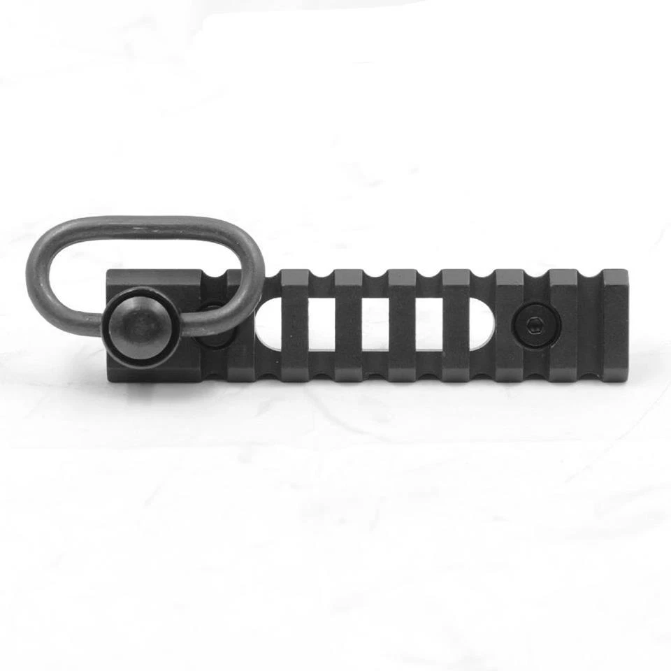 2" 6 Slots 20mm Picatinny/Wea...Rail Mount 1.25" Rilfe Sling Swivel Keymod - Image 4 of 4