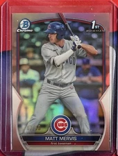 2023 Bowman Matt Mervis True Rose Gold /10 SSP