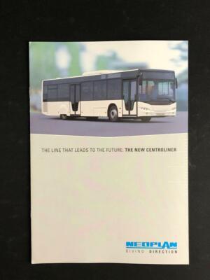 NOEPLAN CENTROLINER N 4516 4521 4522 PSV BUS COMMERCIAL VEHICLES SALES BROCHURE
