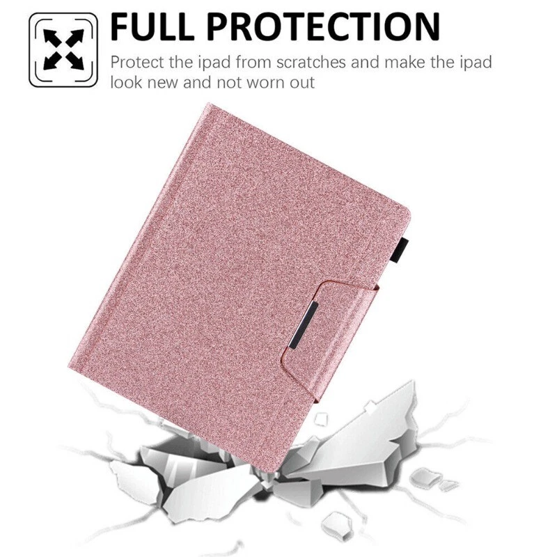 Funda inteligente tipo billetera de cuero Mini Air Pro para iPad A16 5/6/7/8/9/10/11ª generación Foto 4 de 4