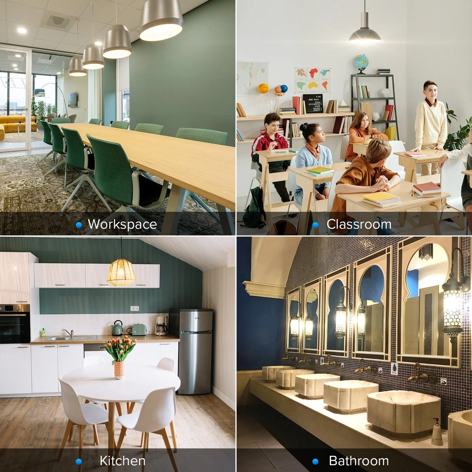 LED Light Bulb 5500LM Energy Saving 40W=350W 3000K Warm White A19 E26 Home Bulb - Image 2 of 4