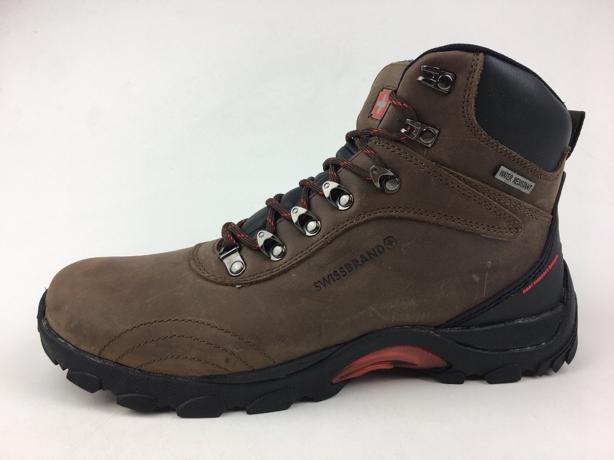 Swiss Brand Tamaro Lace Up Boots Mens size 11D, Brown 1292  display picture 2