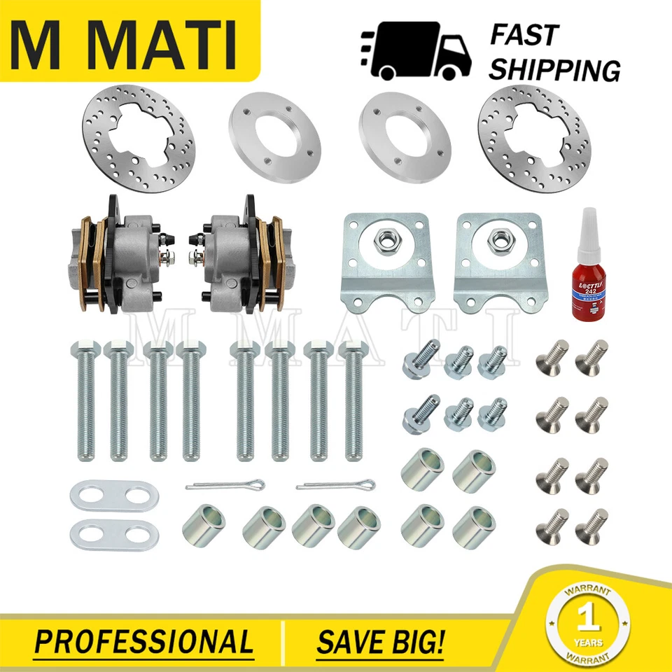 Kit de conversión de freno de disco delantero para Honda Foreman 400 450 Foreman Rubicon 500 Foto 3 de 4