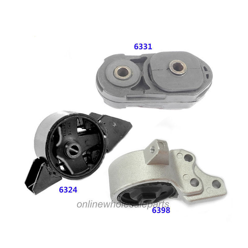 Engine Motor Mount Set 3PCS Manual Trans For 1995-1998 Nissan
