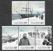 AUSTRALIAN ANTARCTIC TERRITORY EXPEDITION SET NATURE MNH 2013