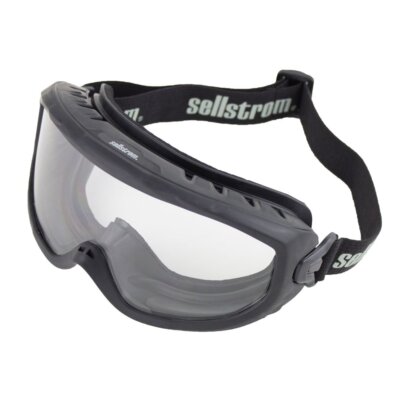 Sellstrom S80225 Safety Goggles Wildland Fire OTG Eye Protection, Black Frame
