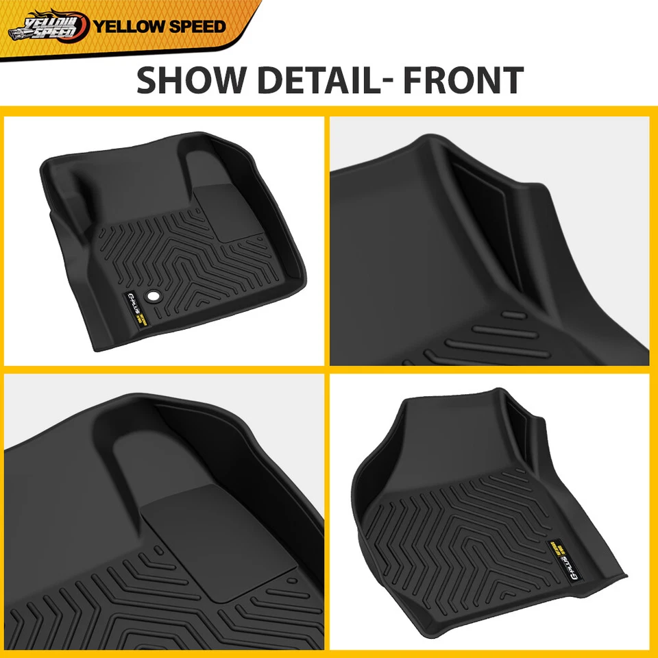 Tapetes de TPE aptos para Ford F-250 F-350 Super Duty doble cabina 1999-2007 Foto 3 de 4