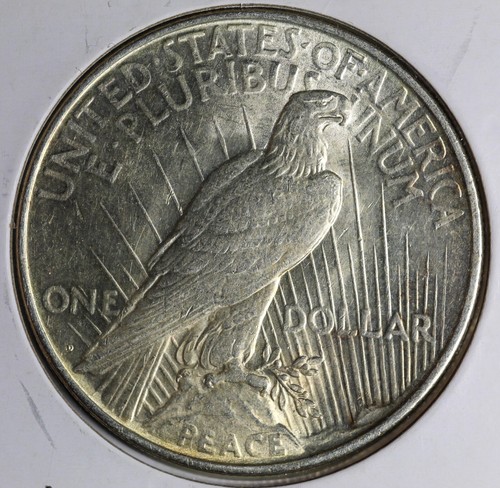 1922-D Peace Dollar AU+ ***RARE ORIGINAL COIN*** - Picture 2 of 2
