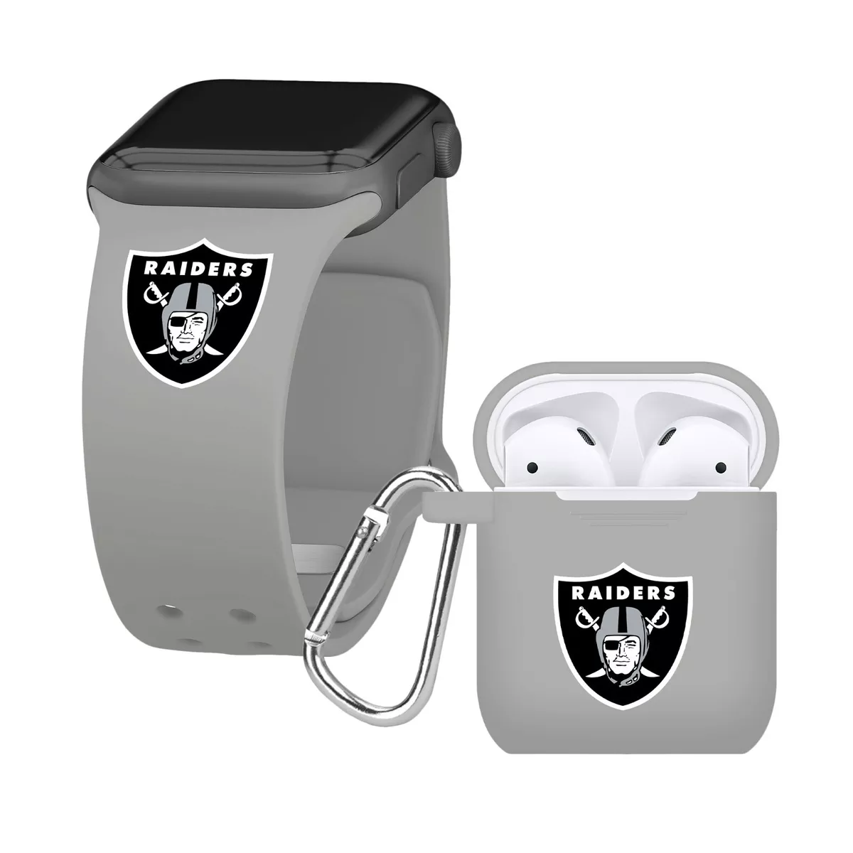 Oakland Raiders AirPods Case - Game Time Bands