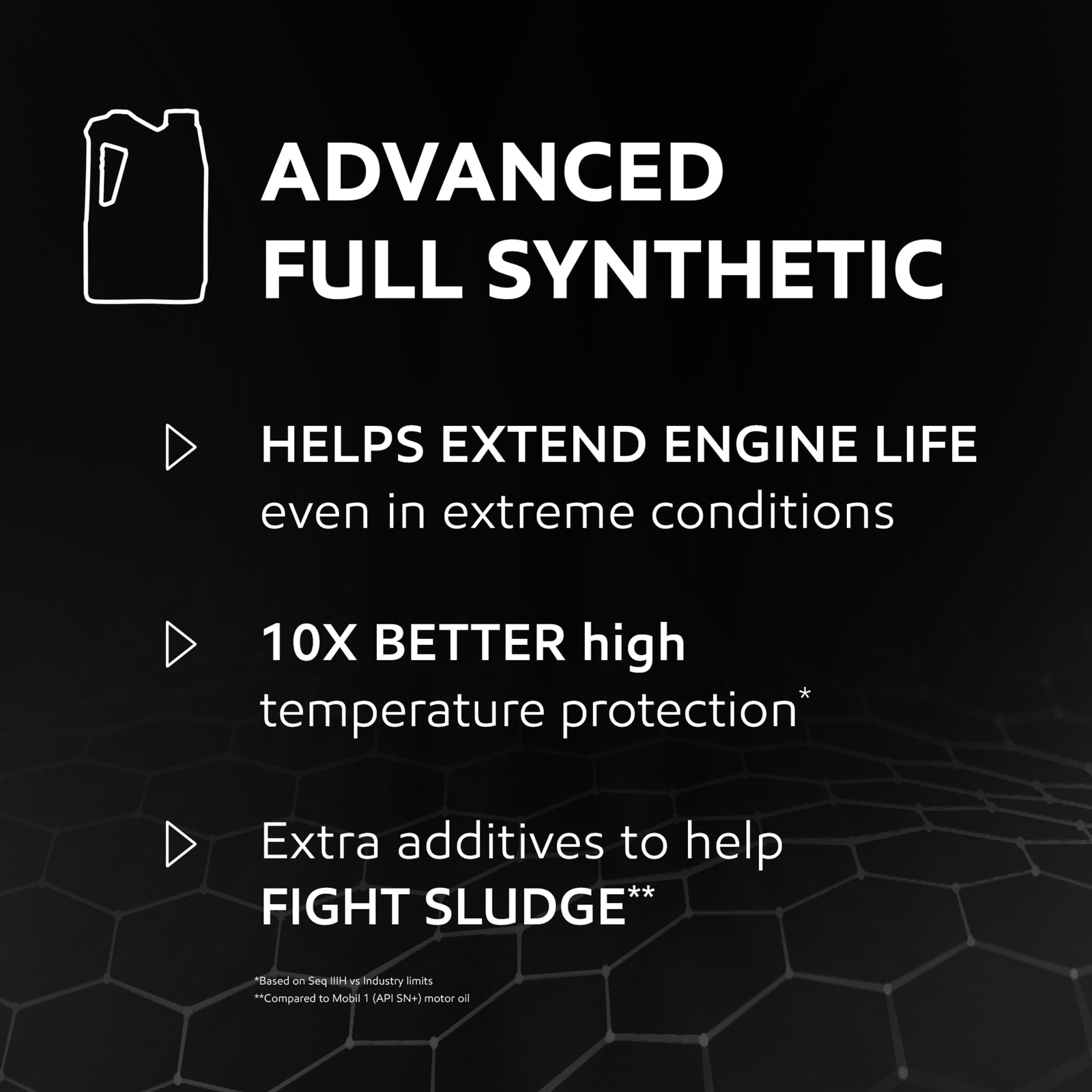 Mobil 1 Advanced Full Synthetic Motor Oil 5W-30, 5 Quart 5W-30 Motor Oil USA