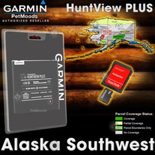 Garmin HuntView PLUS Mappa ALASKA SOUTHWEST - MicroSD Birdseye Immagini Satellitari