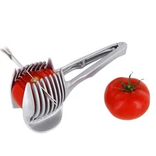 Westmark Germany Multipurpose Fruit and Vegetable Slicing Tool Holder Grey