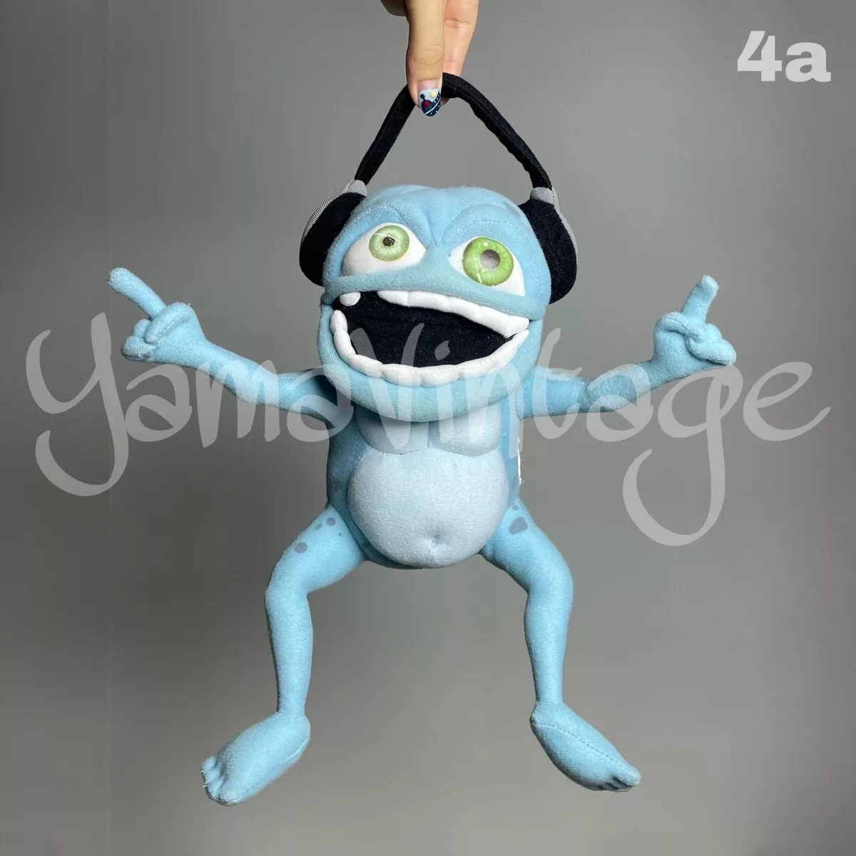 Crazy Frog Popcorn Stuffed Toys Plush Tlaking Song 11.5