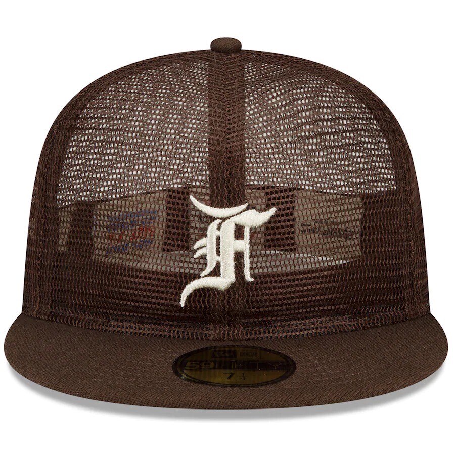 New Era x Fear Of God Essentials Mesh 59FIFTY Fitted Hat New Era x Fear Of God Essentials Mesh 59FIFTY Fitted Hat