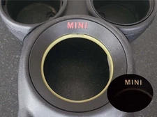 MINI Cooper R56 Shift Boot Ring (LOGO) for 25117624269 70/71/72, 25117605282