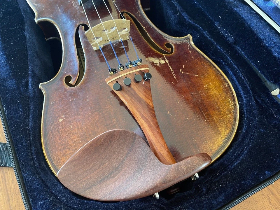 Silver Creek Model SC5 4/4 Full Size Violin with Case & Bows - Image 3 of 4