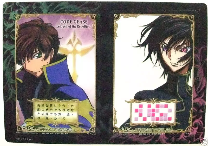 Code Geass: Lelouch of the Rebellion – Todo o Japão