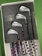 Srixon ZXi 5 Iron Set Golf Clubs 5-PW,AW Limited Edition USA Steel Stiff Shafts