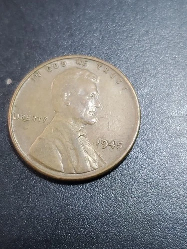 1945 1C BN Lincoln Cent Vf Wheat