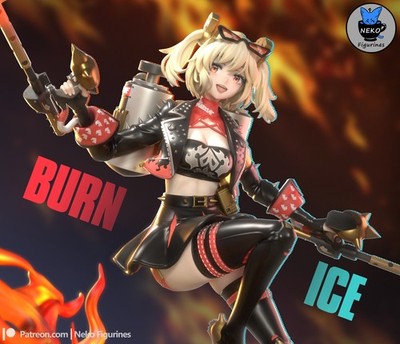 1:7 Scale Burnin Love High Quality Unpainted Resin Garage Kit