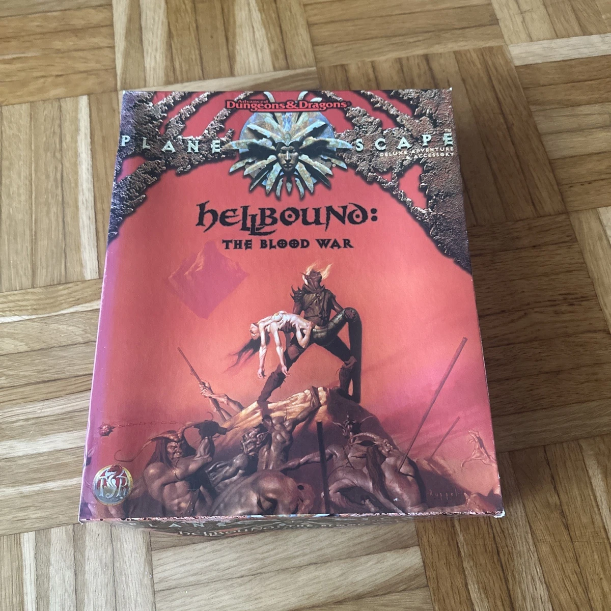 AD&D Advanced Dungeons & Dragons Planescape Box Hellbound The Blood War 
