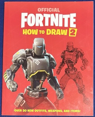 Official Fortnite How to Draw 2 Paperback Drawing Guide Epic Games 2020