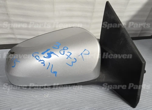 2014-2019 Toyota Corolla Right Passenger Side View Door Mirror Heated Silver Oem
