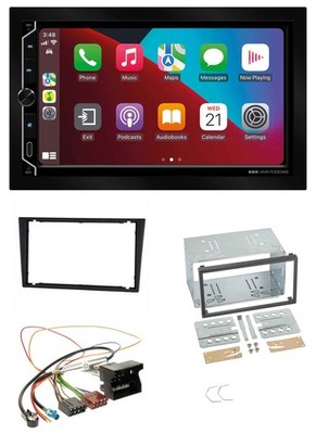 ESX 2DIN DAB USB MP3 Bluetooth Autoradio für Opel Corsa C Signum Vectra B ab 200