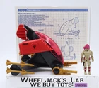 A.G.P. Anti-Gravity Pod W/ Nullifier 100% Complete GI Joe 1988 Hasbro Vehicle