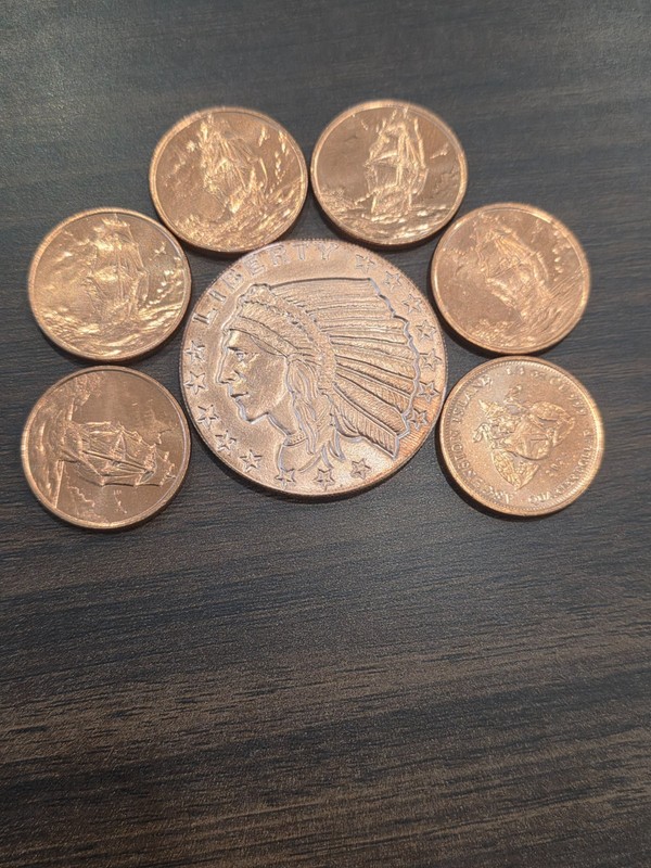 copper rounds
