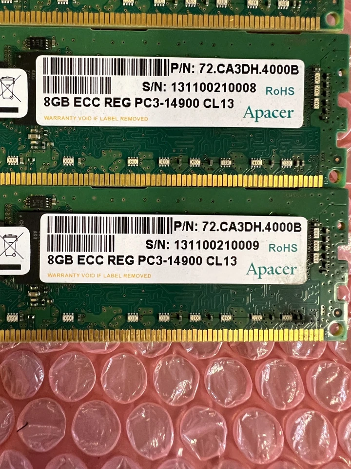 4x Samsung 8GB PC3L-12800R DDR3-1600MHz ECC Registered RDIMM - Image 3 of 4