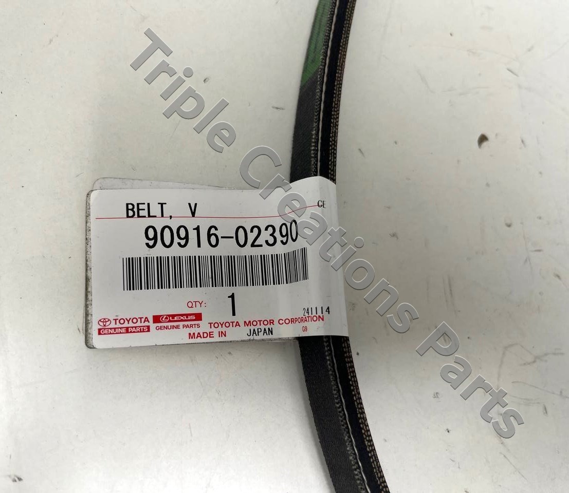 Toyota Genuine 90916-02390 Belt V Cooler Compressor To Crankshaft