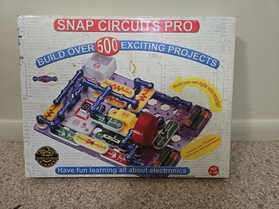 Vintage Snap Circuits Pro, Model SC-500 Elenco SEALED RARE NEW OLD STOCK LOOK 