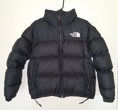 TNF The North Face Women's 1996 Retro Nuptse Puffer Jacket Coat Black XL down