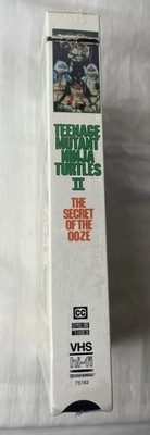 Teenage Mutant Ninja Turtles 2 - The Secret of the Ooze (VHS, 1991