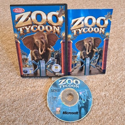 Zoo Tycoon PC CD-ROM Videospiel Simulation Strategie Microsoft