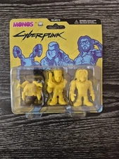 Cyberpunk 2077 Monos 3-Pack Figures by Jinx – Johnny Silverhand Set – Sealed