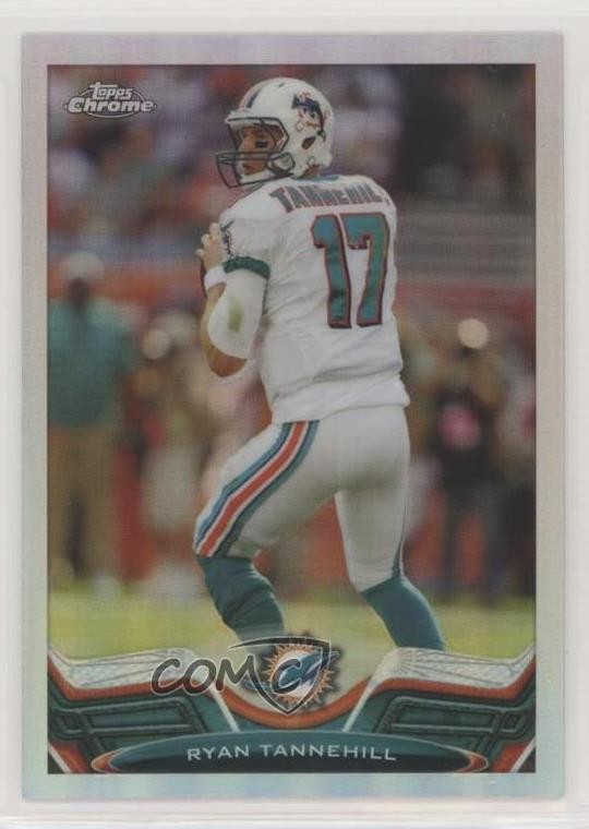 2013 Topps Chrome Refractor Ryan Tannehill #176 01uj
