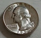 1956-P BU Flashy Washington Quarter 90% Silver ~ Free Shipping!