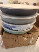 ELK Eco kids, 7.8" STAINLESS STEEL NON-DIVIDED PLATES
