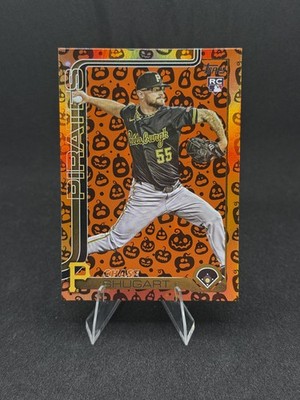 2025 Topps Update Series - Chase Shugart #US47 Jack-O'-Lantern Foil (RC)