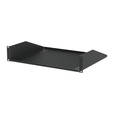 PENN ELCOM R1194/2UVK SCHWARZ BELÜFTET RACK REGAL 368 mm TIEF KOSTENLOSER VERSAND