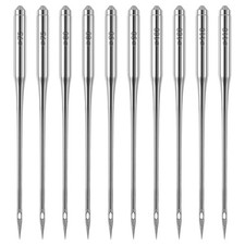 50 Pcs Denim Sewing Machine Needles, Universal Heavy Duty Sewing Machine Need...