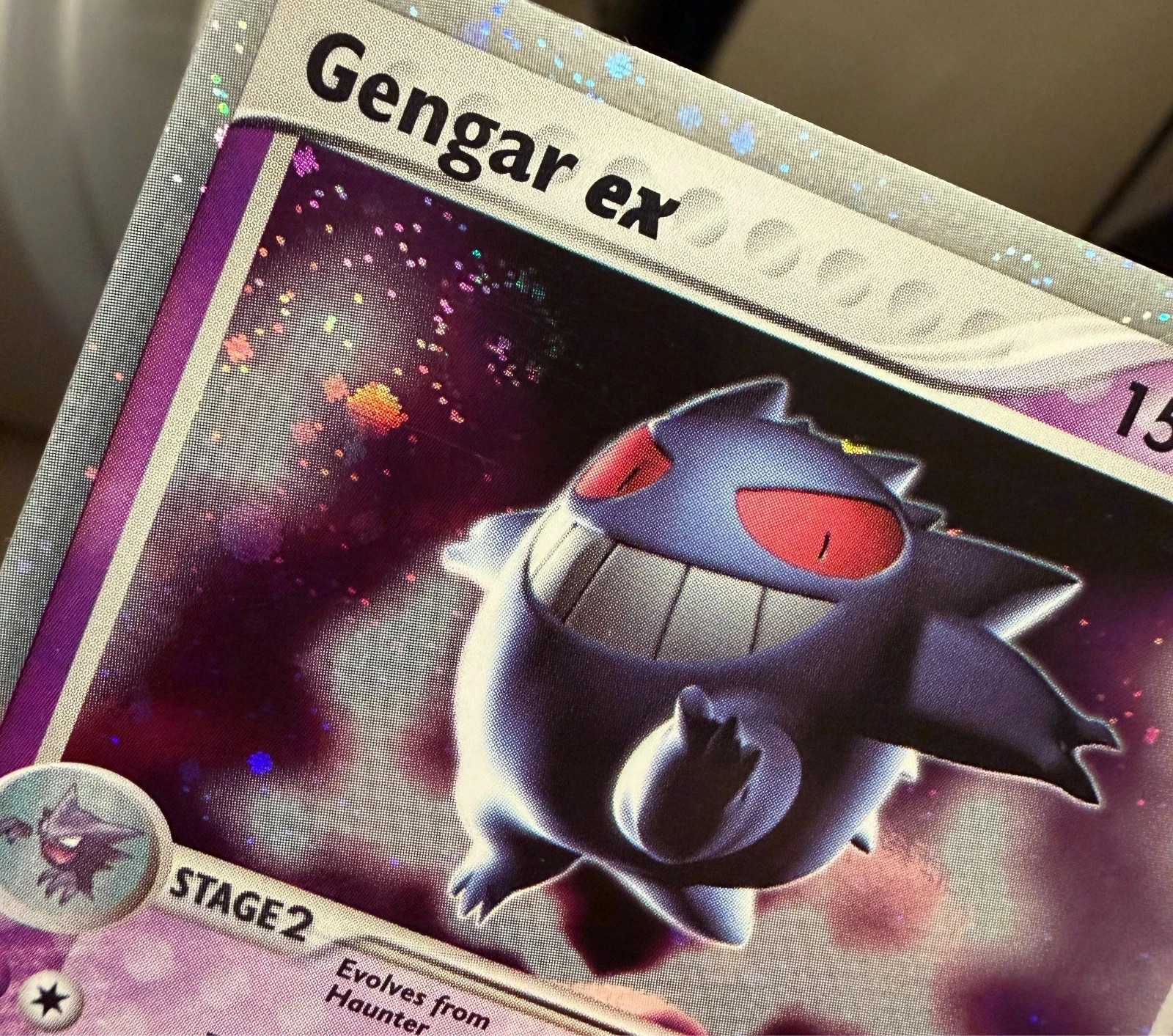 Gengar ex 108/112 🌀 Swirl 🌀 Holo EX Rare FireRed & LeafGreen 2004 Pokemon LP