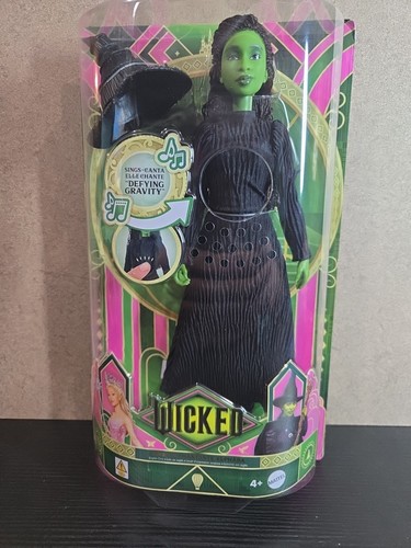 2024 Mattel Wicked Movie SINGING Elphaba Doll - Picture 4 of 4
