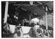 Helen Taft at von Steuben unveiling c1900 Large Old Photo