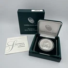 1 oz .999 Silver US Presidential Medal - Thomas Jefferson OGP COA
